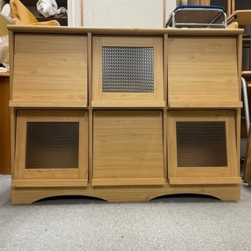 無印 パイン材 ユニットシェルフ 棚2つ 奥行39．5x高さ83cm