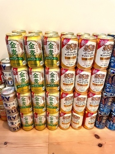アルコールお酒、ビール、発泡酒、酎ハイ　ハイボール118本セット