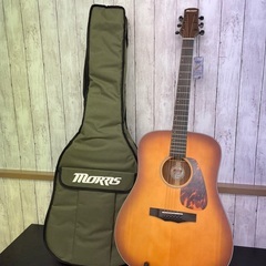 【新品】Morris  アコースティック　ギターの画像