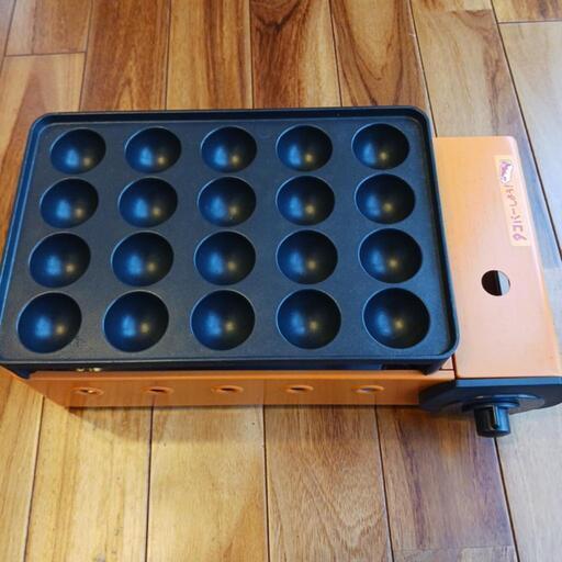 たこ焼き機(未使用品)ガス缶式