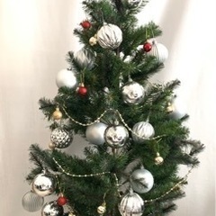 クリスマスツリーIKEA& オーナメントIKEA＋(100均オー...