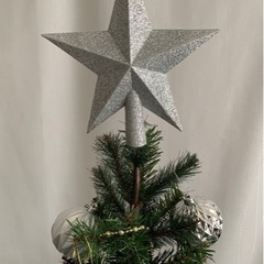 クリスマスツリーIKEA& オーナメントIKEA＋(100均オーナメント)の画像