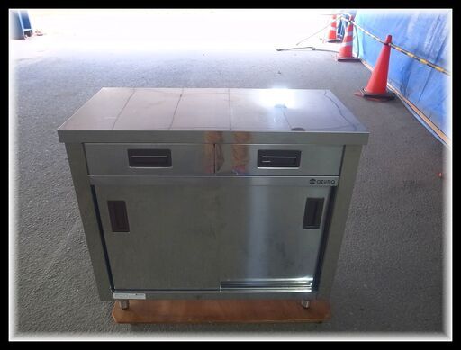 azuma アズマ 調理台 片面 引出付 引違戸 幅 90cm 厨房機器 モノ市場半田店 119