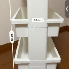 お譲り先決定済み　お風呂場用　3段ラックの画像