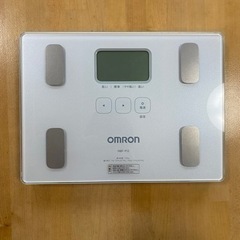 即日お渡し可能 オムロン 体重・体組成計 カラダスキャン ホワイト