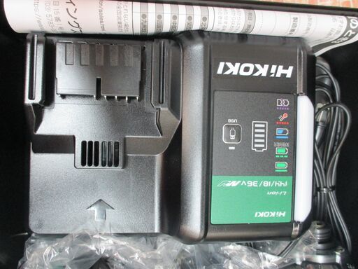 HIKOKI ハイコーキ WH36DC2XPS インパクトドライバ 36V バッテリー×2 充電器 未使用 【ハンズクラフト宜野湾店】