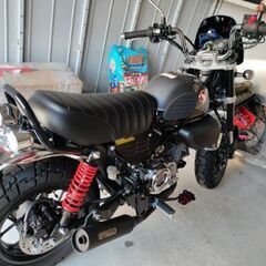 中古 2022年式 ホンダ HONDA モンキー 125 カスタム 5MT 売ります。の画像