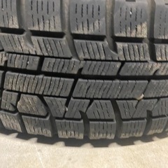 スタッドレスレスタイヤ　ホイール付き　ヨコハマ　アイスガード　165/55/14の画像