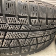 スタッドレスレスタイヤ　ホイール付き　ヨコハマ　アイスガード　165/55/14の画像