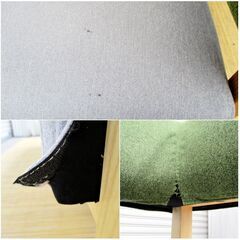 SIEVE　2人掛け howe sofa　ハウソファ　グリーン×グレー　北欧テイスト　ナチュラルソファ　ラブソファ　ドラマ　人気　シーヴ