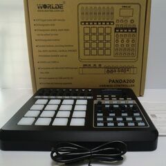 WORLDE PANDA200 ポータブル 16ドラムパッド U...