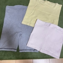 マタニティ腹巻　スパッツ　M-L3枚セットの画像