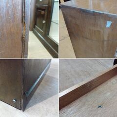 レトロ 小引き出し 10段 書類ケース 書類入れ 小物入れ 小物収納 小抽斗 古道具　/TJ-1540 2Fの画像