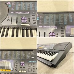  15136  CASIO 電子キーボード 電子ピアノ   ◆大阪市内・東大阪市他 5,000円以上ご購入で無料配達いたします！◆ ※京都・高槻・枚方方面◆神戸・西宮・尼崎方面◆奈良方面、大阪南部方面　それぞれ条件付き無料配送あり！            の画像