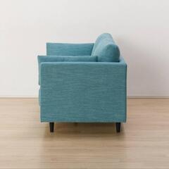 ニトリ3人布張りソファの画像