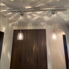 新品同様　DI CLASSE ガラスシェード　ガラス照明の画像