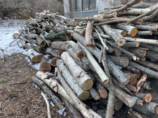 原木薪　薪　広葉樹　2立方から