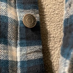 ① Wrangler ラングラーのボアジャケット　ネルシャツの画像