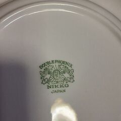 DOUBLEPHOENIX  NIKKO　皿　レトロの画像