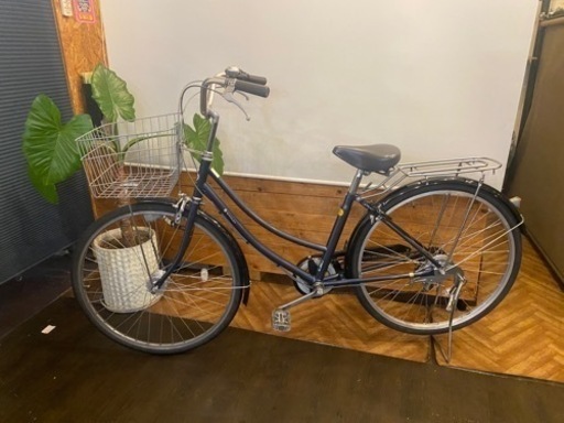 LEDオートライト　26インチ自転車　6段