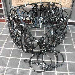 再値下げ　アルミホール付き　スタッドレスタイヤ４本　175/65R14  おまけ付き　サイルチェーンの画像