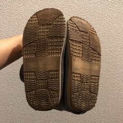 ムートン風ブーツ　グレー　20㎝の画像
