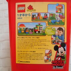 【お譲り先決まりました】レゴ　デュプロ　 ミッキー＆フレンズのバケツ　★追加ブロックと人形のおまけ付きの画像
