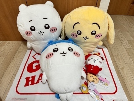 ちいかわセット　UFOキャッチャー景品　BIGぬいぐるみ