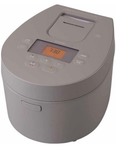 アイリスオーヤマ IH炊飯器 5.5合 IH式 デザインタイプ 50銘柄炊き分け機能 極厚火釜 カフェブラウン RC-IL50-T