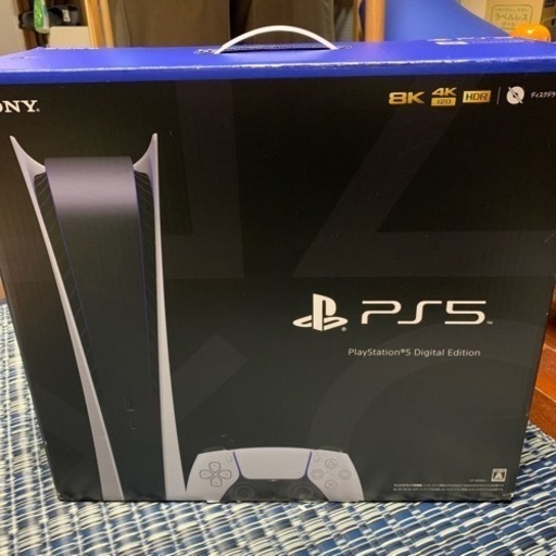 【取引中】プレイステーション5 デジタルエディション　PS5-CFI1200b-01