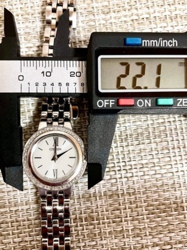 [美品/稼働品]シチズン エコドライブ CITIZEN ECO-DRIVE B023/ダイヤベゼルモデル/ソーラー充電/腕時計