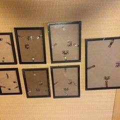 額縁7種類の画像