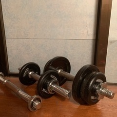 ベンチプレスセット100kg お取引中ですの画像