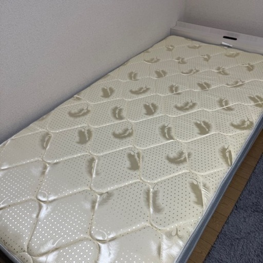 シングルベッド マットレス付き