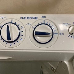 決まりました 二槽式洗濯機 2016年製の画像