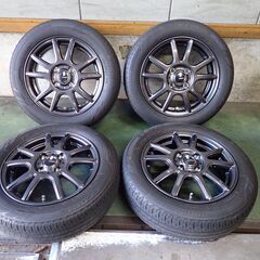 【お取引終了！】★軽乗用車用新品14インチアルミホイール（155...