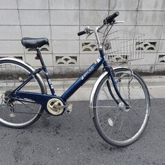 快適な 27 インチ ブルー Applaud 自転車、6 段ギア付き