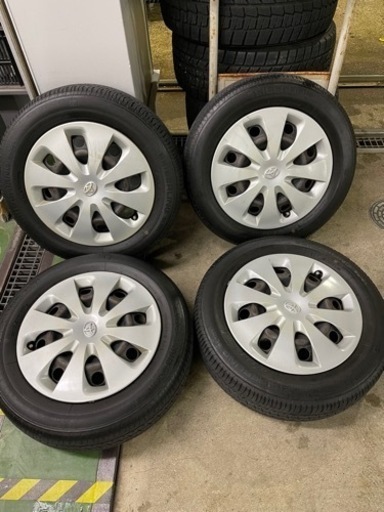 ⭐︎最終値下げ⭐︎トヨタ NHP10 アクア 純正15インチスチールホイールタイヤ4本セット　175/65R15 2020年製タイヤ 溝あり SEIBERLING SL101