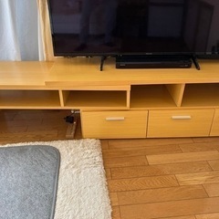 テレビボード　収縮　Ｌ字にも使用可能