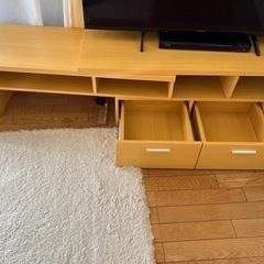 テレビボード　収縮　Ｌ字にも使用可能の画像