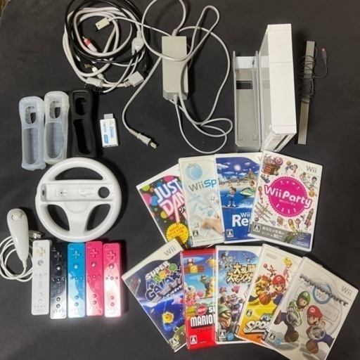 【お取引き決定】Wii 本体・ゲームソフトセット