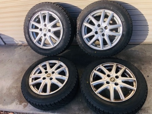 冬タイヤ  165/65R14 軽自動車コンパクトカー用アルミ付スタッドレス 送料無料‼︎