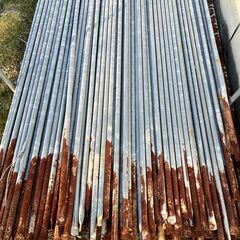 【中古】農業用　直管パイプ　１９ｍｍ×２２０ｃｍ