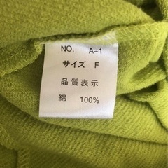 郵送可能　【AVIRAPINK】レオパ フード　チュニックorミニワンピ　Fの画像