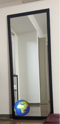 大きめの姿見　ミラー　鏡