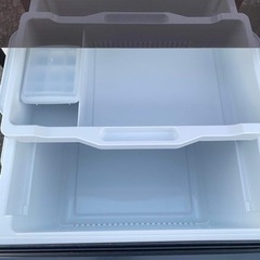 ✅12月限定減安㊗️ガラストップ冷凍冷蔵庫🌸保証あり🚘配達可能の画像