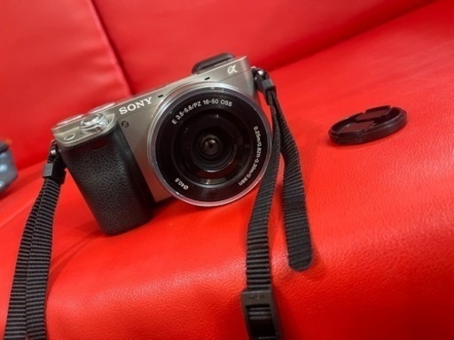 お話し中　SONY α6000 ミラーレス一眼　大掃除の断捨離中