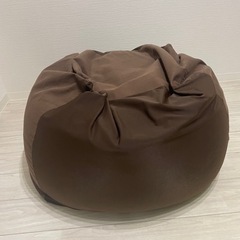 無印　ビーズソファーの画像