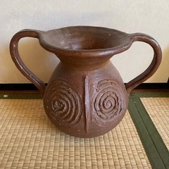 花瓶　陶芸品
