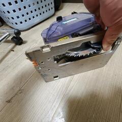 マキタ　丸のこ　14.4　バッテリー　式の画像